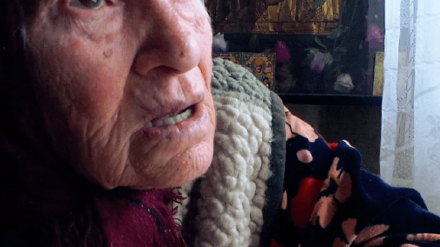 'Americans Freed Me', Elderly Woman From East Ukraine