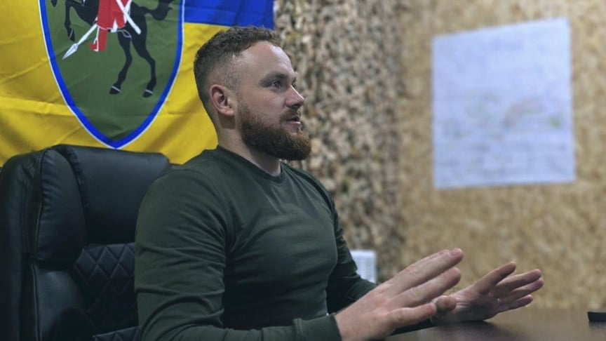 Командира 110 ОМБр Олександр Заіка