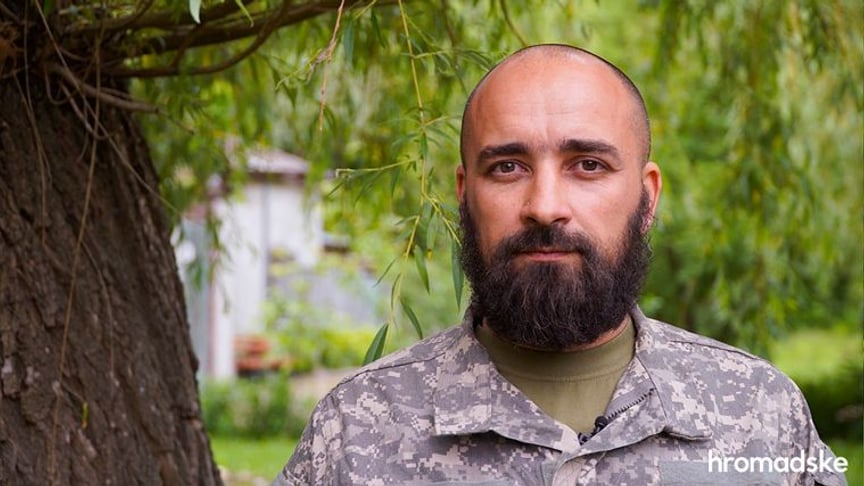 Serhiy Ponomarenko, company commander of the 3rd tank brigade, Hero of Ukraine