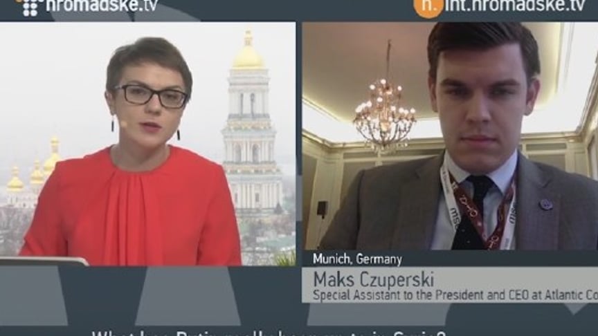 There's Not Enough Political Will To Stop Putin – Maks Czuperski