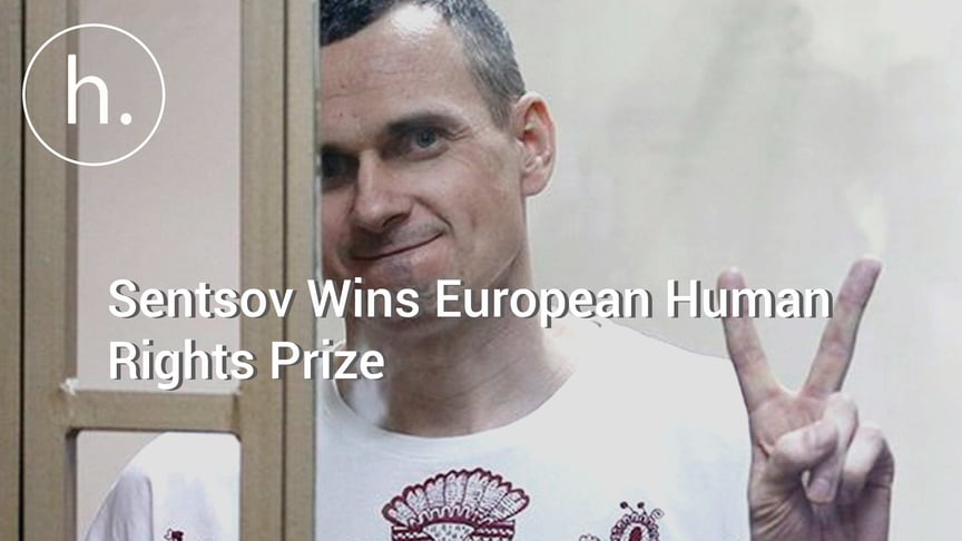 Imprisoned Oleg Sentsov Wins European Human Rights Prize