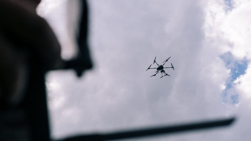 Иллюстративная фотография. Военный БпЛА