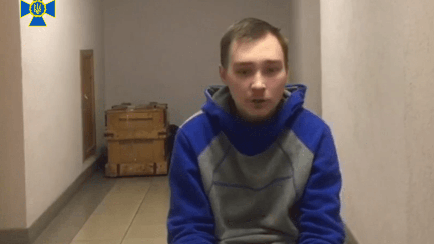 SBU releases footage of 21-year-old Russian soldier admitting shooting civilians in Ukraine