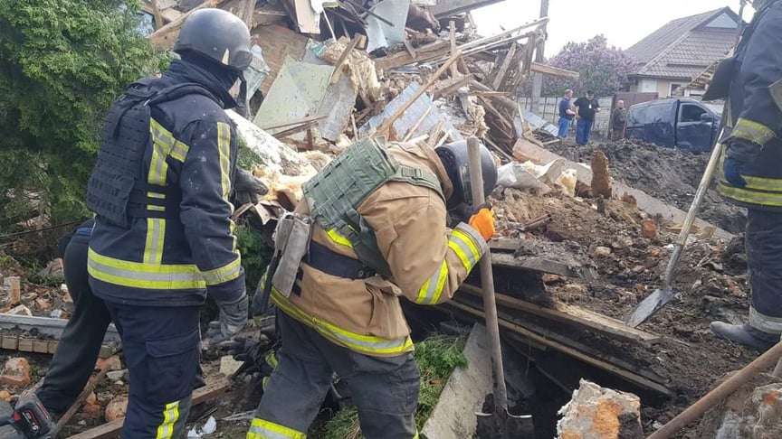 Наслідки обстрілу села Циркуни, який стався 18 травня