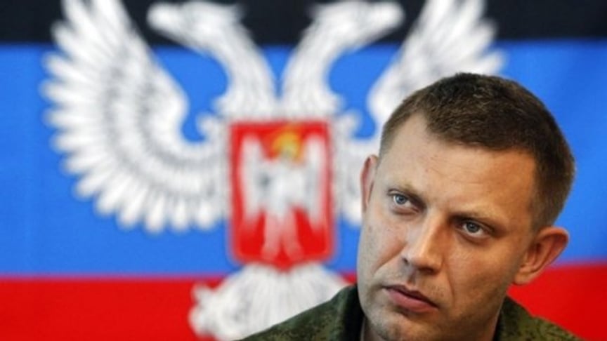 Oleksandr Zakharchenko, leader of the self-proclaimed “Donetsk People’s Republic” (DPR)