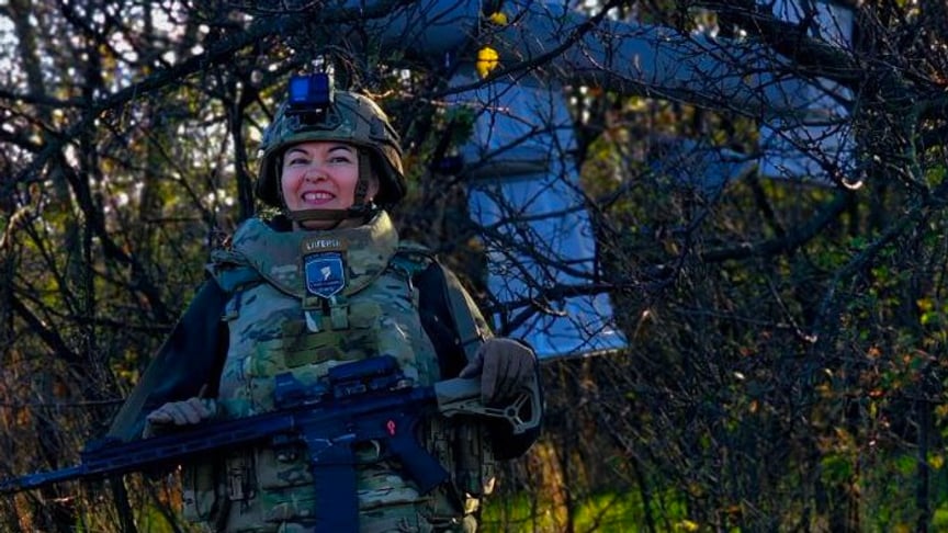 Бойова медикиня Марина Воронцова (позивний — Лагерта)