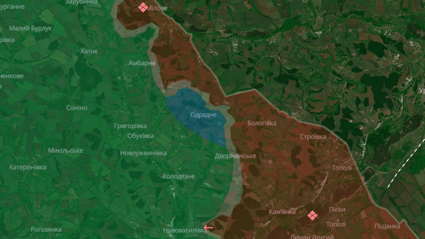 Село Одрадне на Харківщині
