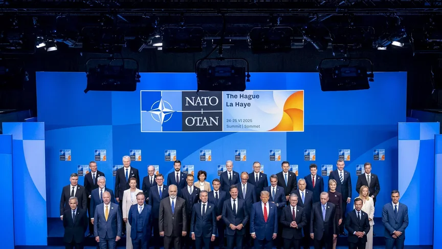 Лідери на саміті НАТО в Гаазі в Нідерландах, 25 червня 2025 року