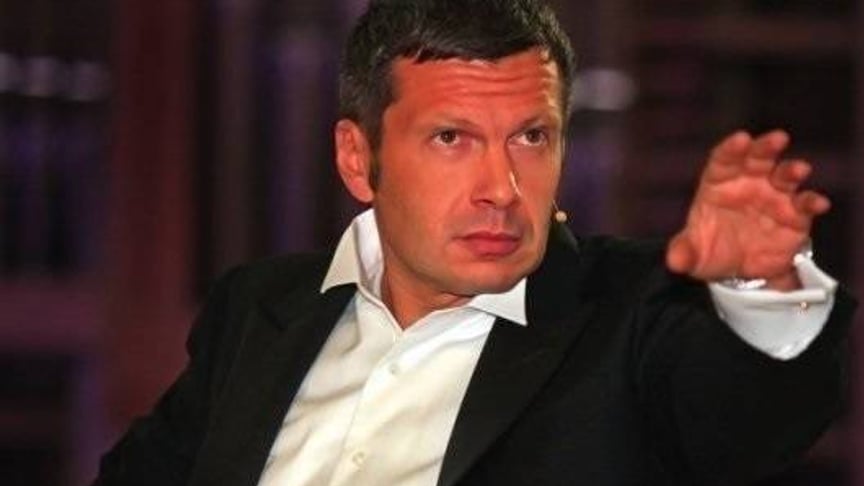 Ведучий пропагандистських програм на російському телебаченні Володимир Соловйов
