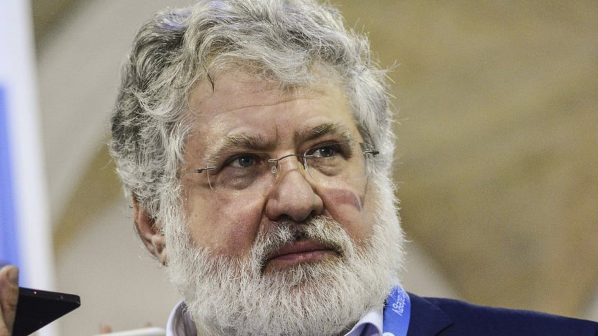 Oligarch Ihor Kolomoisky at the Yalta European Strategy forum in Kyiv, Ukraine on September 13.