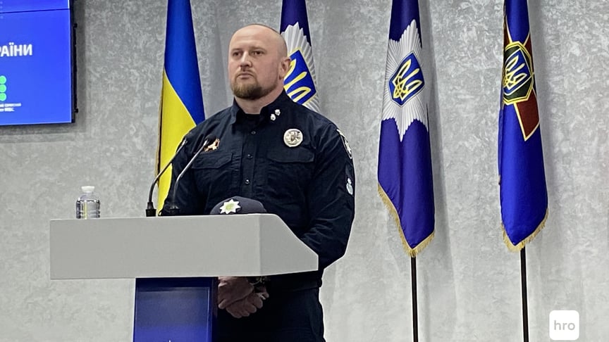 Начальник департаменту патрульної поліції Іван Жуков