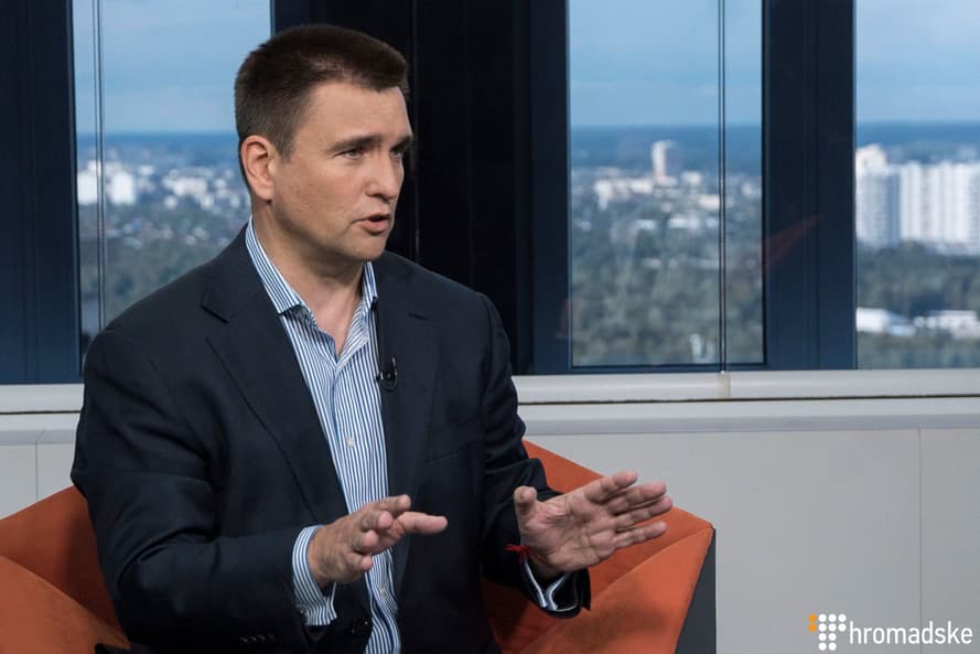 Міністр закордонних справ Павло Клімкін у студії Громадського, Київ, 10 липня 2019 року