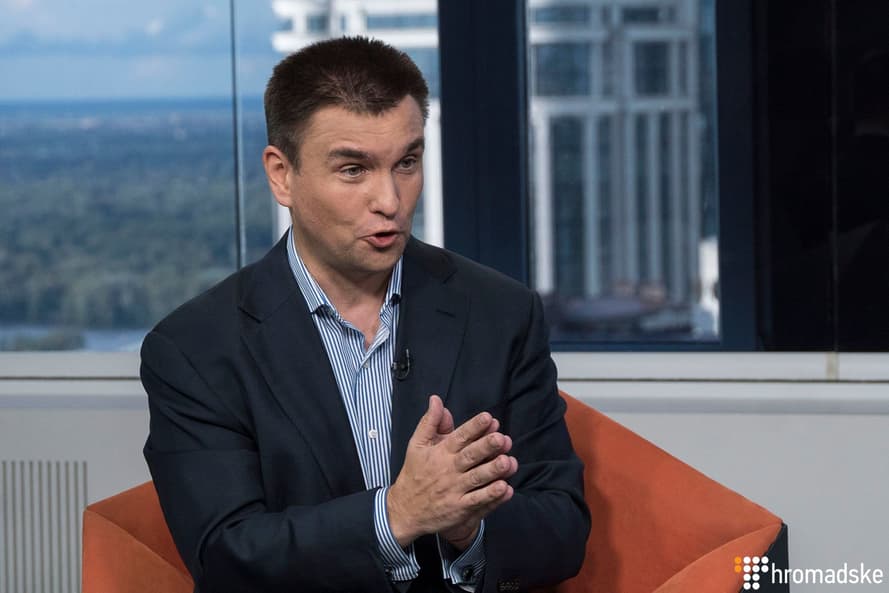 Міністр закордонних справ Павло Клімкін у студії Громадського, Київ, 10 липня 2019 року