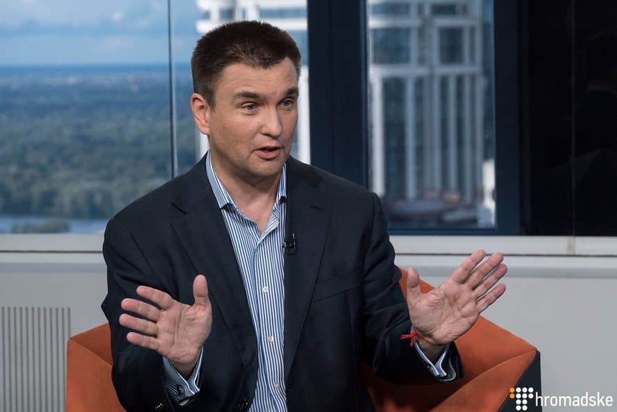 Міністр закордонних справ Павло Клімкін у студії Громадського, Київ, 10 липня 2019 року