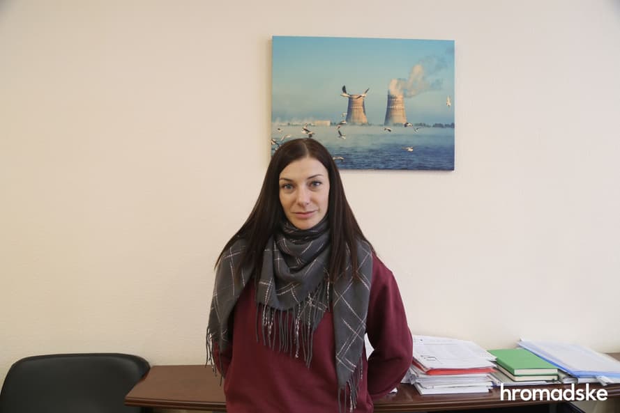 Волонтерка та депутатка місцевої ради Енергодару Олена Вялова. 9 березня 2022 року