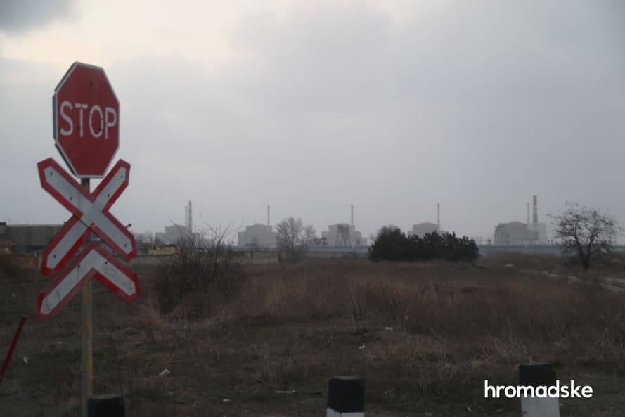 Атомна електростанція в Енергодарі. Наразі там базуються російські військові. 9 березня 2020