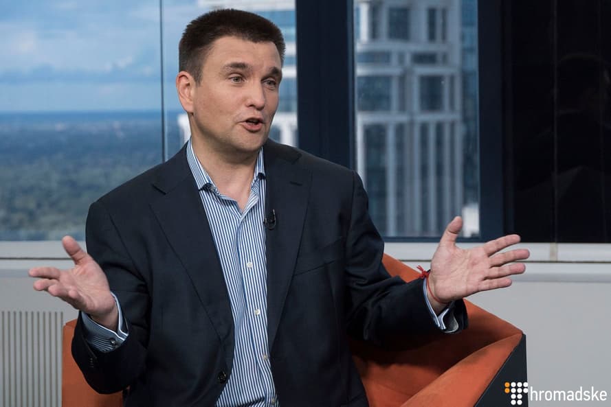Міністр закордонних справ Павло Клімкін у студії Громадського, Київ, 10 липня 2019 року